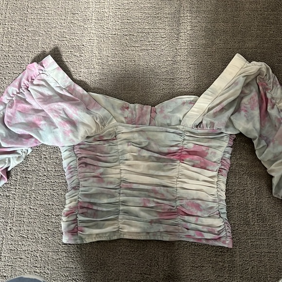 Free People
Off the shoulder long sleeve crop top - Picture 3 of 5